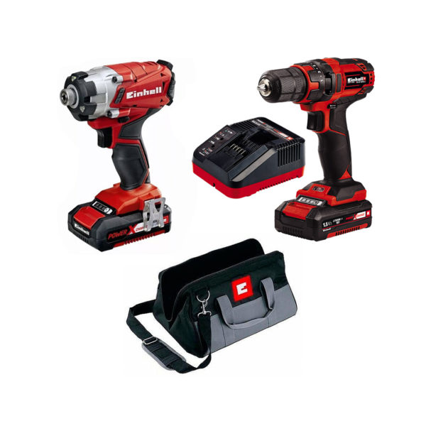 Kit Taladro y Atornillador de Impacto Einhell