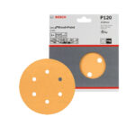 Disco de Lija C470 150mm G120 5u 6P madera y pintura. (Best for Wood and Paint)