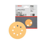 Disco de Lija C470 125mm G80 5u 8P madera y pintura. (Best for Wood and Paint)