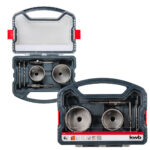 Juego de sierras corona de tungsteno 6 piezas KWB