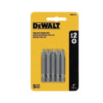 Broca #2 Phillips de 2 pulgada Dewalt 5 piezas