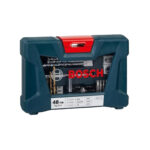 Maletín V-Line De Titanio Bosch (48 Piezas) Para Perforar Y Atornillar Bosch