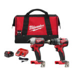 Kit herramientas Taladro + Atornillador 18V 2801-20 Milwaukee