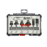 Set de fresas bordes Bosch 6 piezas