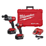 Taladro Percutor 1/2 + Atornillador de Impacto 1/4 Milwaukee 2997-259 18V