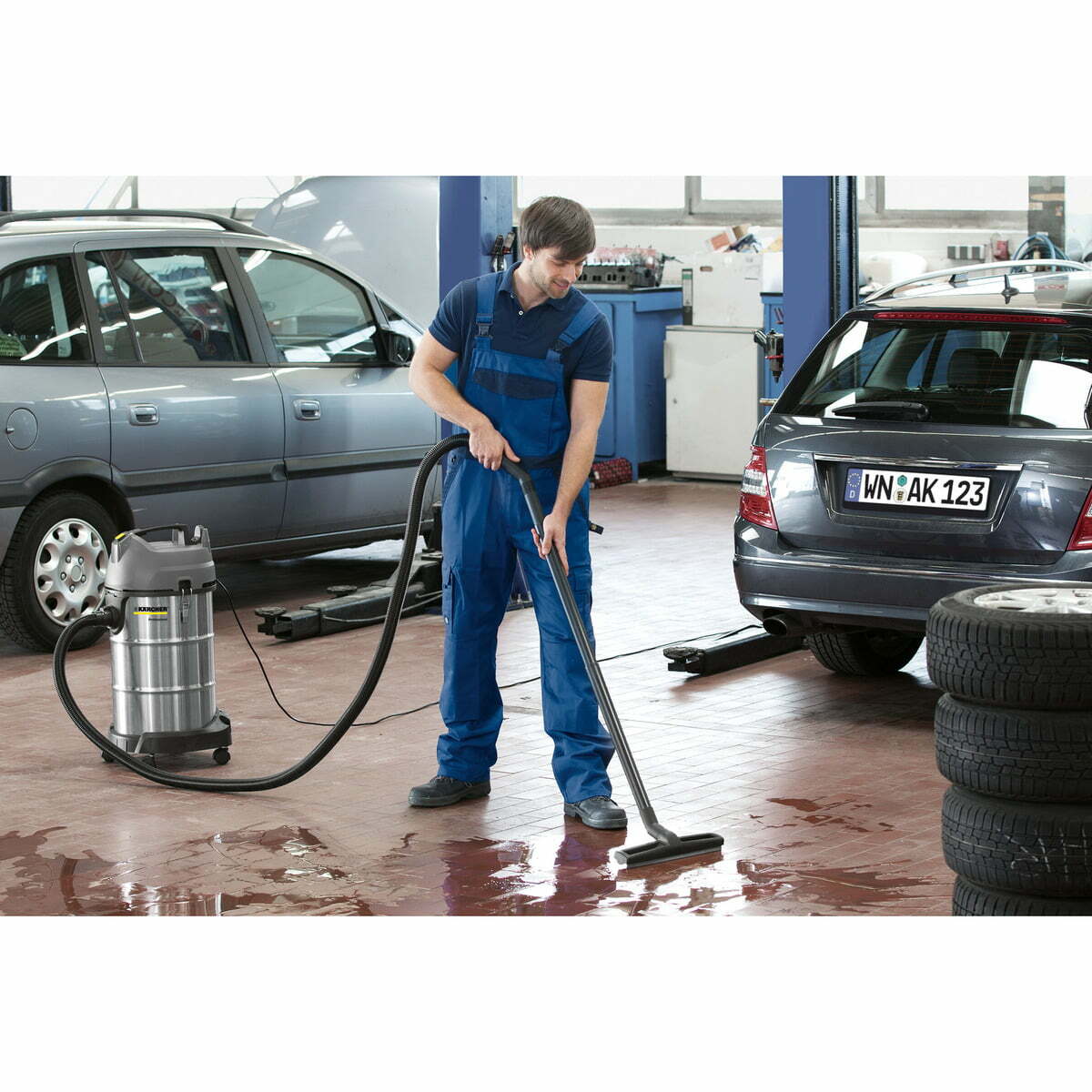 Aspiradora NT38/1 Polvo-Agua Karcher - Imagen 5