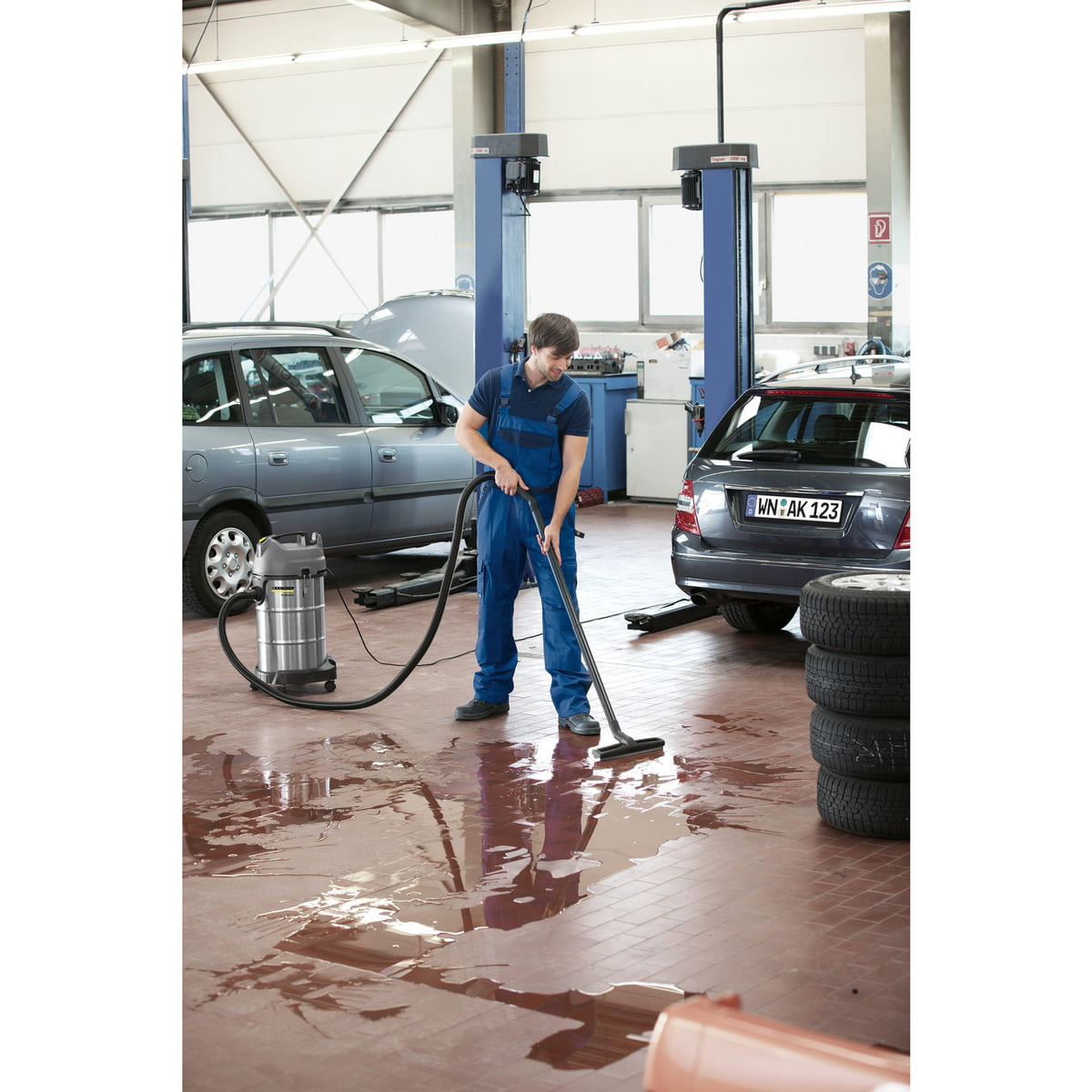 Aspiradora NT38/1 Polvo-Agua Karcher - Imagen 6