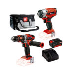 Kit Taladro TE-CD 18/48 + Atornillador de Impacto TE CI 18/1 Li Einhell