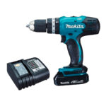 Kit Taladro Percutor Makita Dhp453x10 - 1 Bat 18v + Cargador