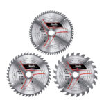 Set 3 Discos para madera 250x30mm KWB