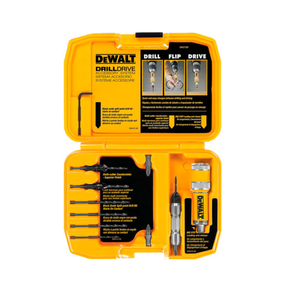 Set Adaptador Rápido Avellanar/atornillar Dewalt Dw2735p