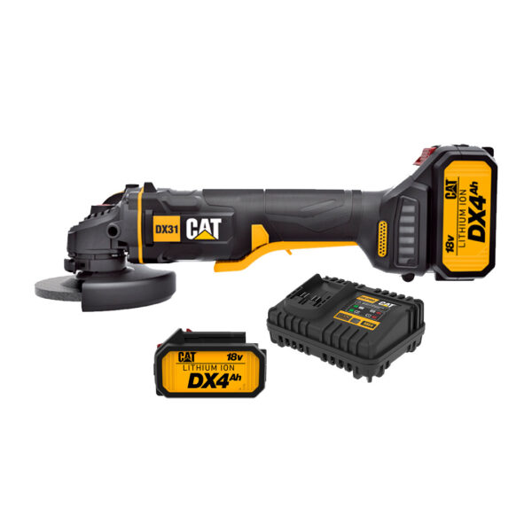 Kit Esmeril Inalambrico CAT DX31B 4 1/2" - Brushless