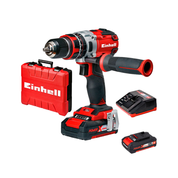 Kit Taladro Percutor Einhell TE-CD 18 Li-I Brushless