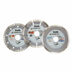 Set de 3 Discos Diamantados KWB 797090