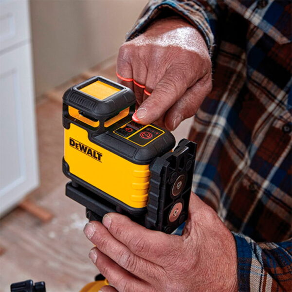 Láser Línea Cruzada Luz Roja 360° 20m Dewalt Dw03601