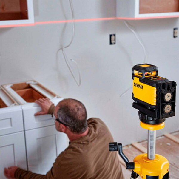 Láser Línea Cruzada Luz Roja 360° 20m Dewalt Dw03601