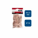 50 GALLETAS PARA ENSAMBLAR MADERA  N°10 KWB 29110