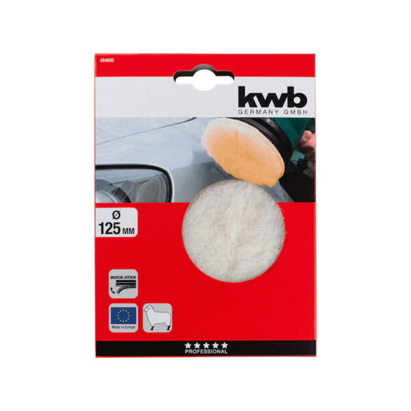BONETE DE PULIDO 125 MM SB KWB 484600