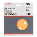 Set 5 Disco de Lija con Velcro Bosch 150 mm Grano 100