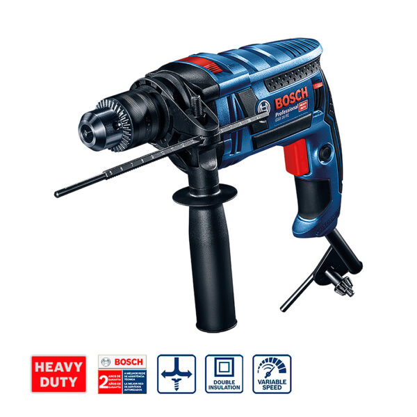 Taladro Percutor Bosch GSB 16 RE con Maleta