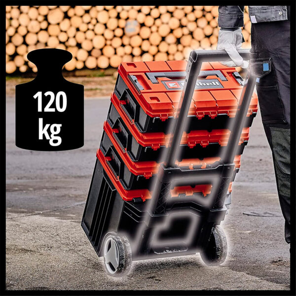 Caja de Herramientas con ruedas Einhell E-Case L - 120 KG - Imagen 3