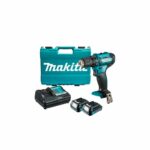Taladro Atornillador Inal. Makita 10 mm (3/8") 12V + 2 baterías + cargador Makita DF333DWYE