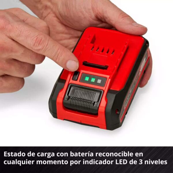 Kit Cargador y Bat. EInhell 4 AH Plus Power X-Change