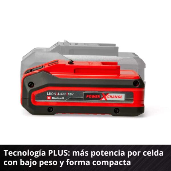 Kit Cargador y Bat. EInhell 4 AH Plus Power X-Change