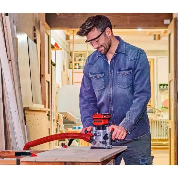 Set Fresadora Inal. Einhell TP-RO 18 Set Li BL - Sin Baterías