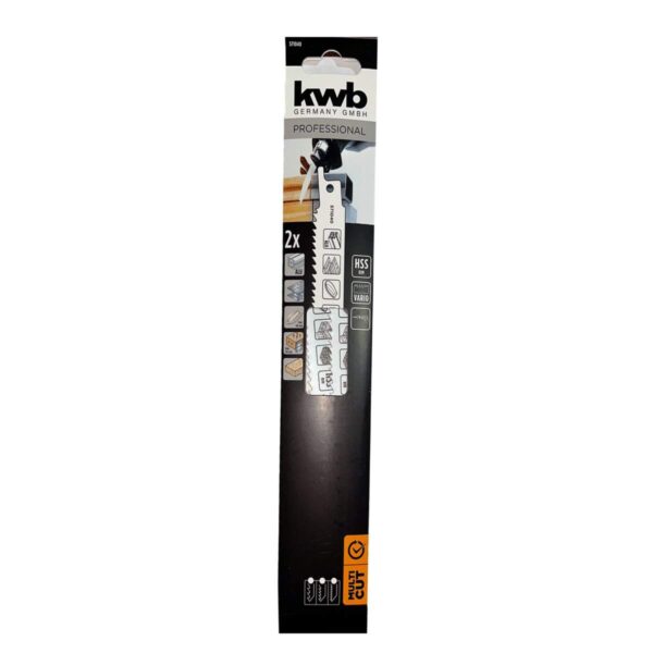 Set 2 Sierras Sables Bimetalicas 203 mm KWB 49571040