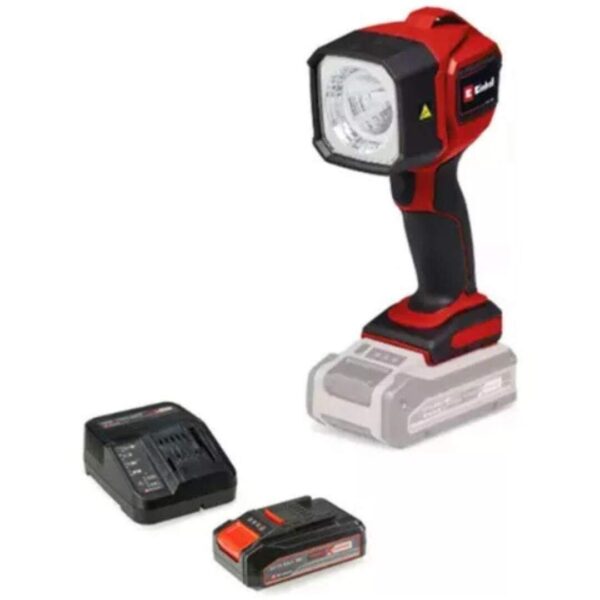 Kit Linterna Einhell TC-CL 18/350 + Carg y Bat 2,5 AH
