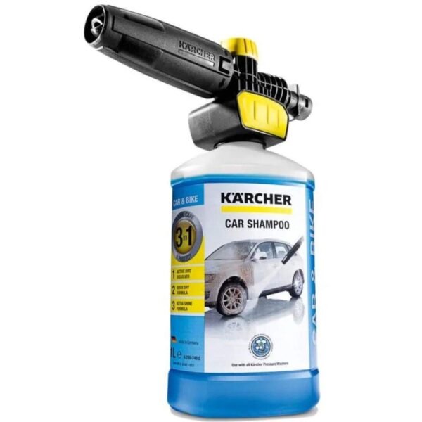 Boquilla de espuma FJ 10 C Connect 'n' Clean + champú para automóviles 3 en 1