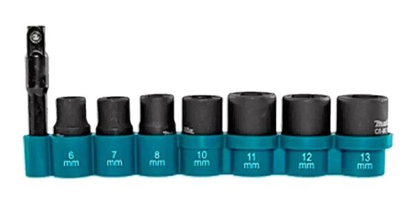 Set De Dados Makita Impacto Socket 8 Piezas E-12289