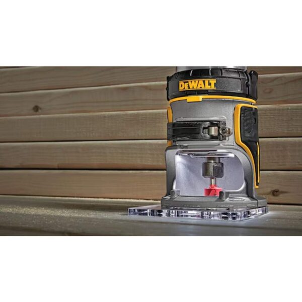 Fresadora Inalambrica Dewalt Dcw600b 20v Xr Brushless