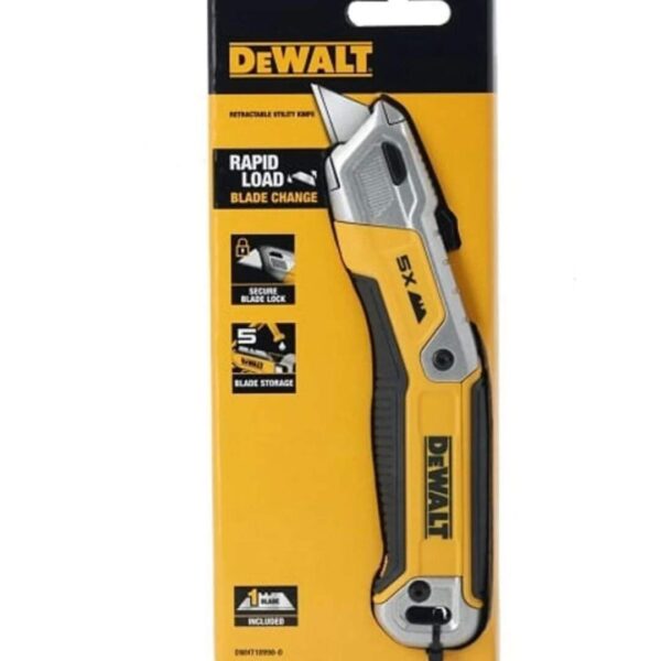 Cuchillo de Cuerpo Fijo y Hoja Retractil Dewalt DWHT10998
