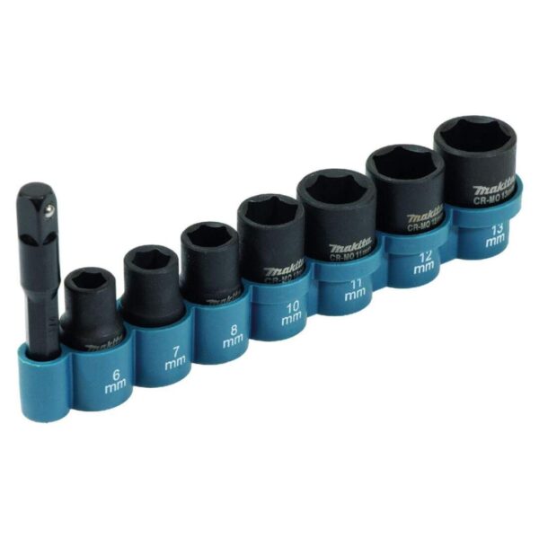 Set De Dados Makita Impacto Socket 8 Piezas E-12289