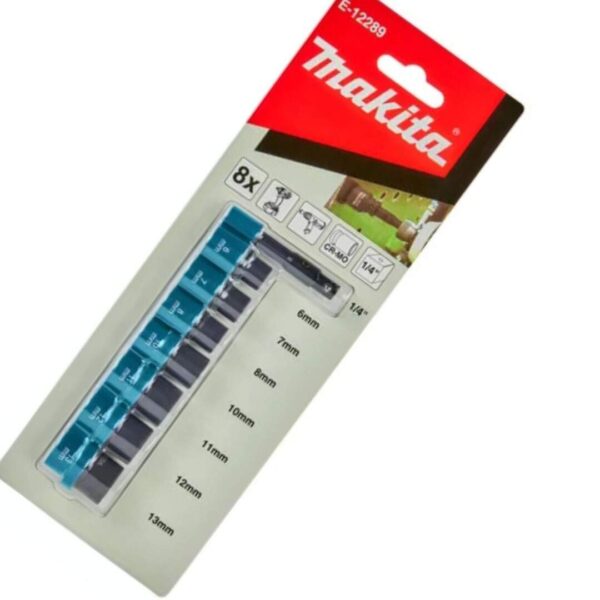 Set De Dados Makita Impacto Socket 8 Piezas E-12289