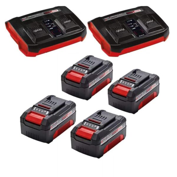 Kit Cortacesped 4x4 Inal. Einhell GP-CM 36/47 BL + Carg y baterías 4 AH