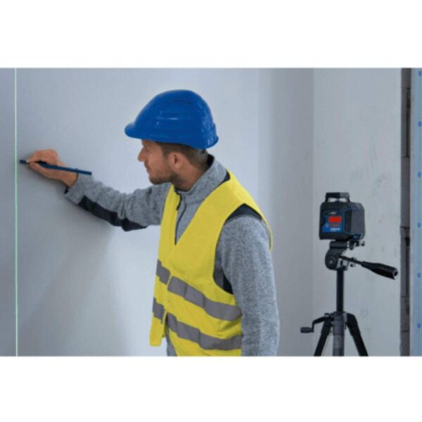 Nivel Láser Verde Bosch Gll 2-20 G 10m + Trípode Bt 150