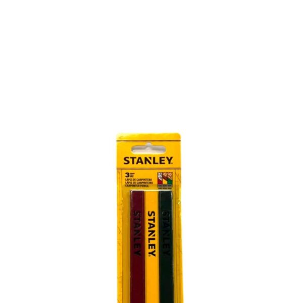 Set de 3 Lápices Carpintero Grafito N°2 Stanley 47-353LA