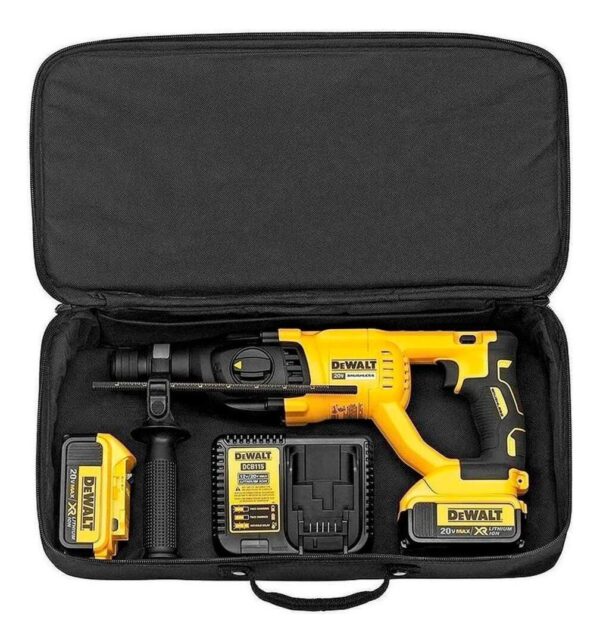 Rotomartillo 20v + 2 Baterías + Cargador Dewalt Dch133m2-b2