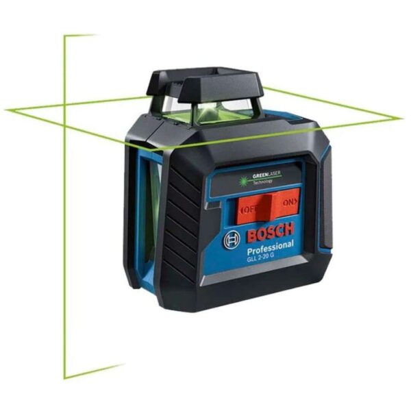 Nivel Láser Verde Bosch Gll 2-20 G 10m + Trípode Bt 150