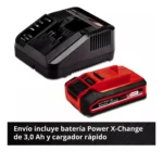 Kit Motosierra Inal. Einhell Ge-lc 18/25-1 -inc. Carg Y Bat - Imagen 3