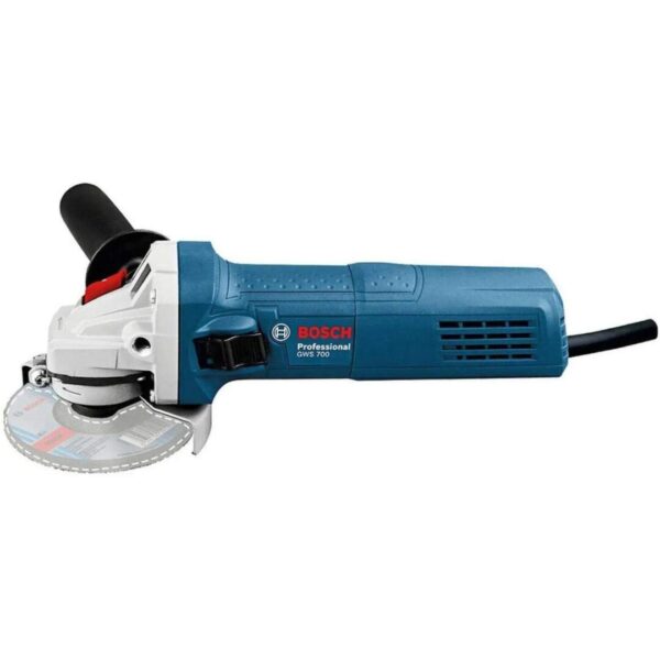 Esmeril Angular Bosch 4 1/2" GWS 700 + 5 Discos