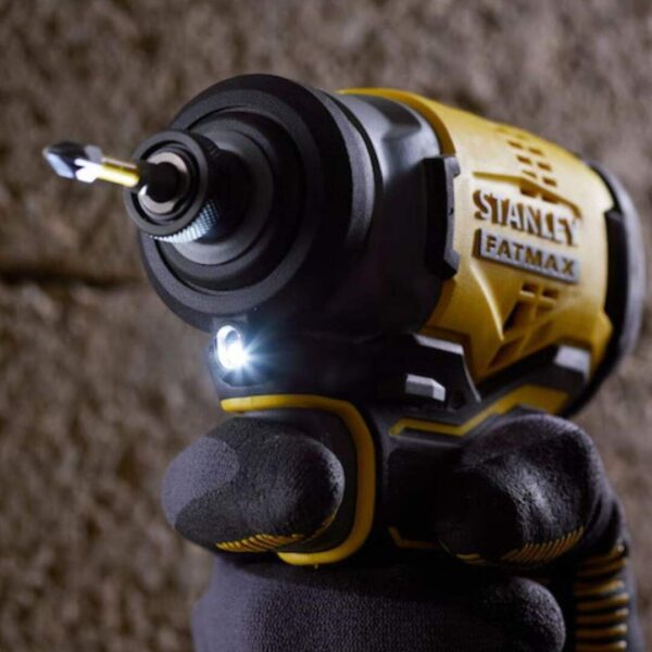 Atornillador de impacto inalámbrico Stanley 20V - Sin batería