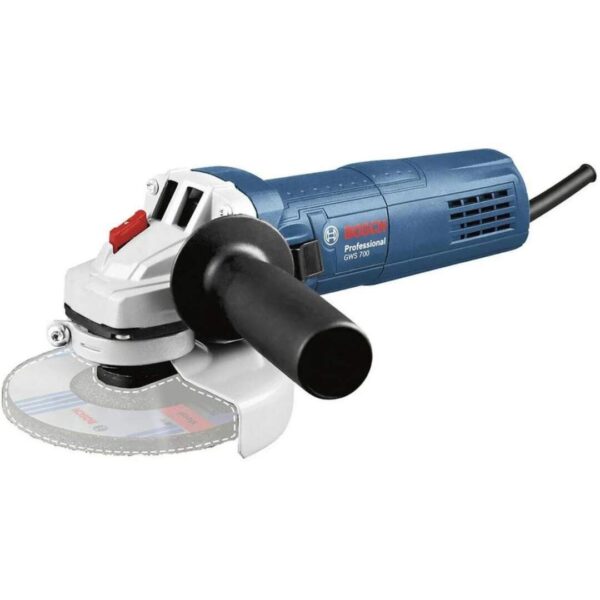 Esmeril Angular Bosch 4 1/2" GWS 700 + 5 Discos