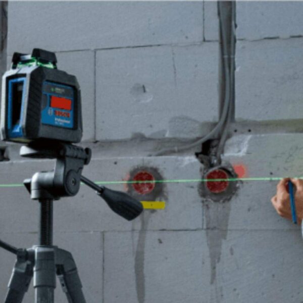 Nivel Láser Verde Bosch Gll 2-20 G 10m + Trípode Bt 150