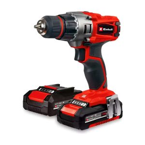 Taladro Ator. Inal. Einhell TE-CD 18/2 Inc. Carg y 2 Bat 2AH