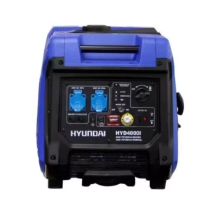 Generador Inverter a Gasolina 4000W Partida Eléctrica Hyundai 82HYD4000I