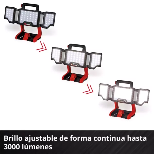 Linterna Inal. Prof. Einhell TP-CL 18/3000 Lum. - Sin Baterías - Imagen 5